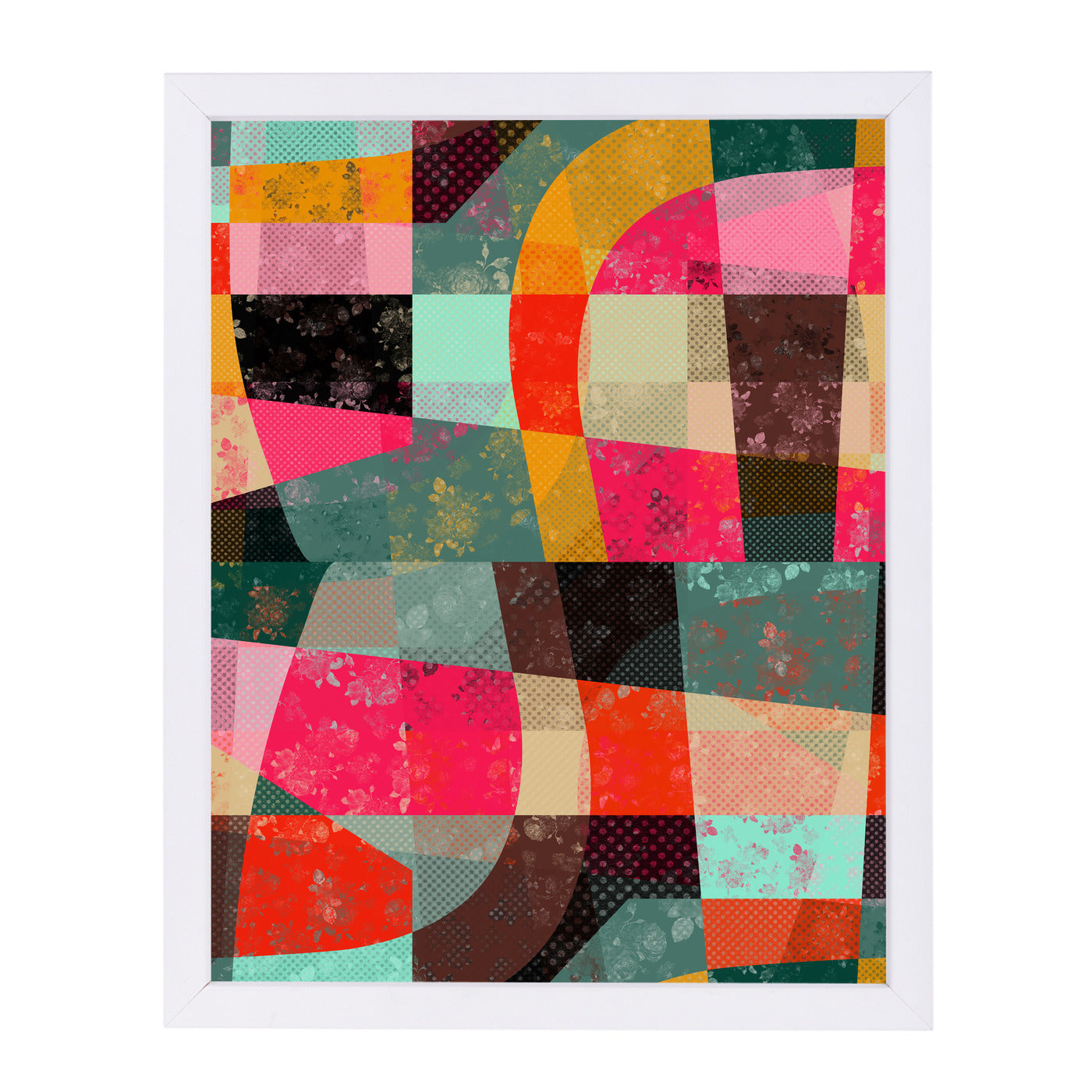 Fragments Xi by Susana Paz Framed Print - Americanflat