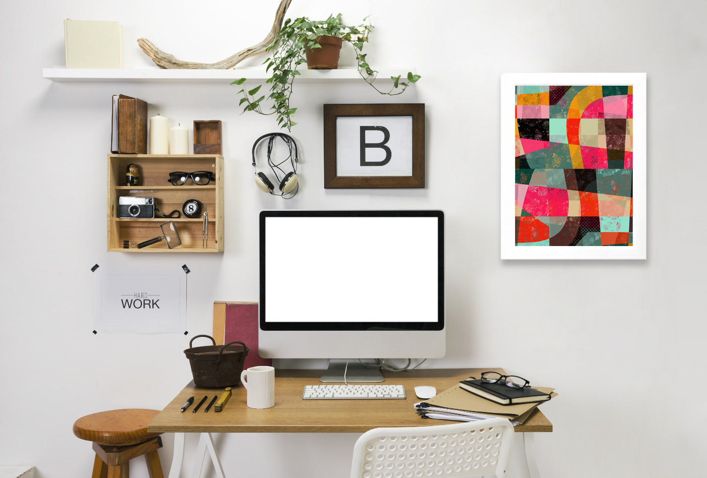 Fragments Xi by Susana Paz Framed Print - Americanflat