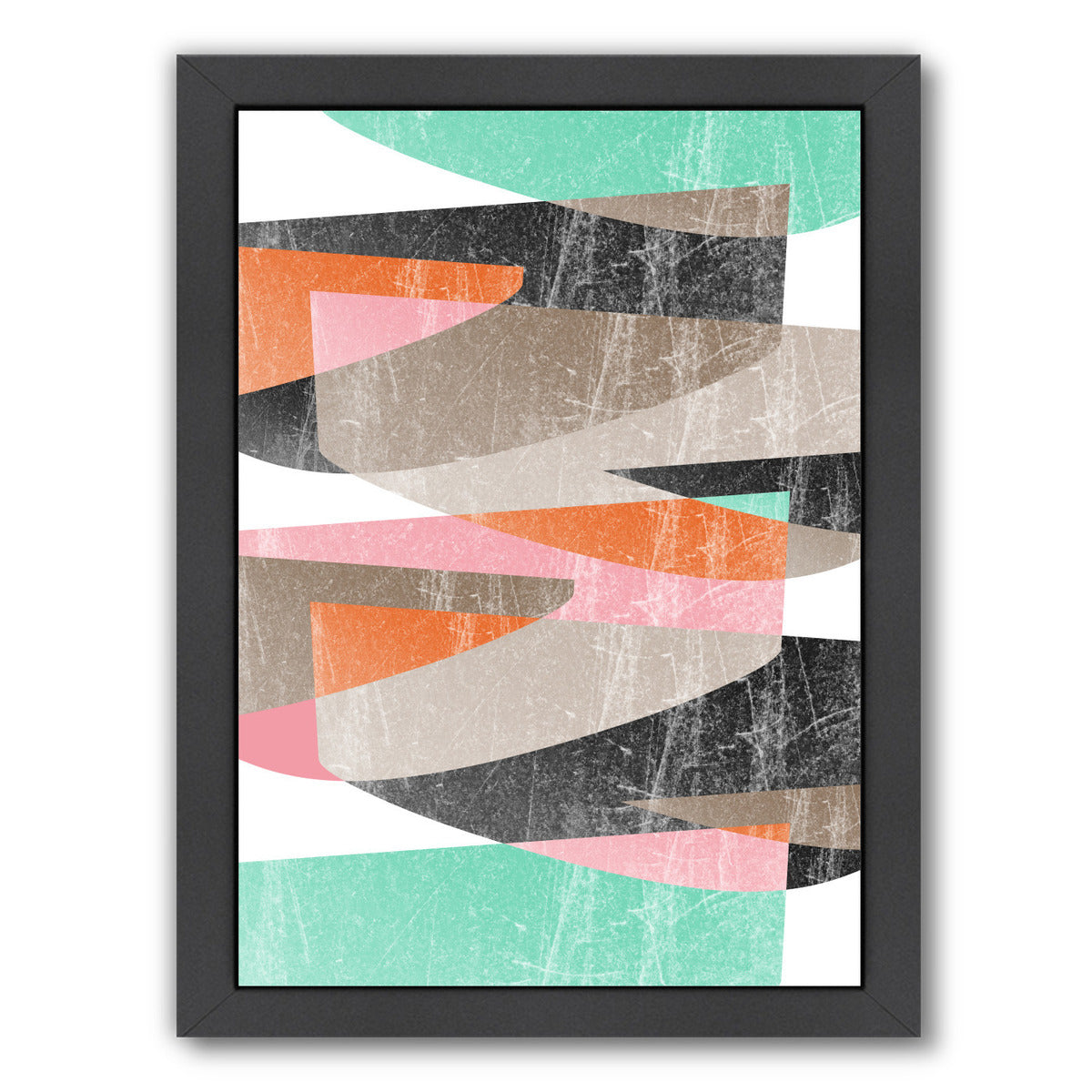 Fragments Xiii by Susana Paz Framed Print - Americanflat