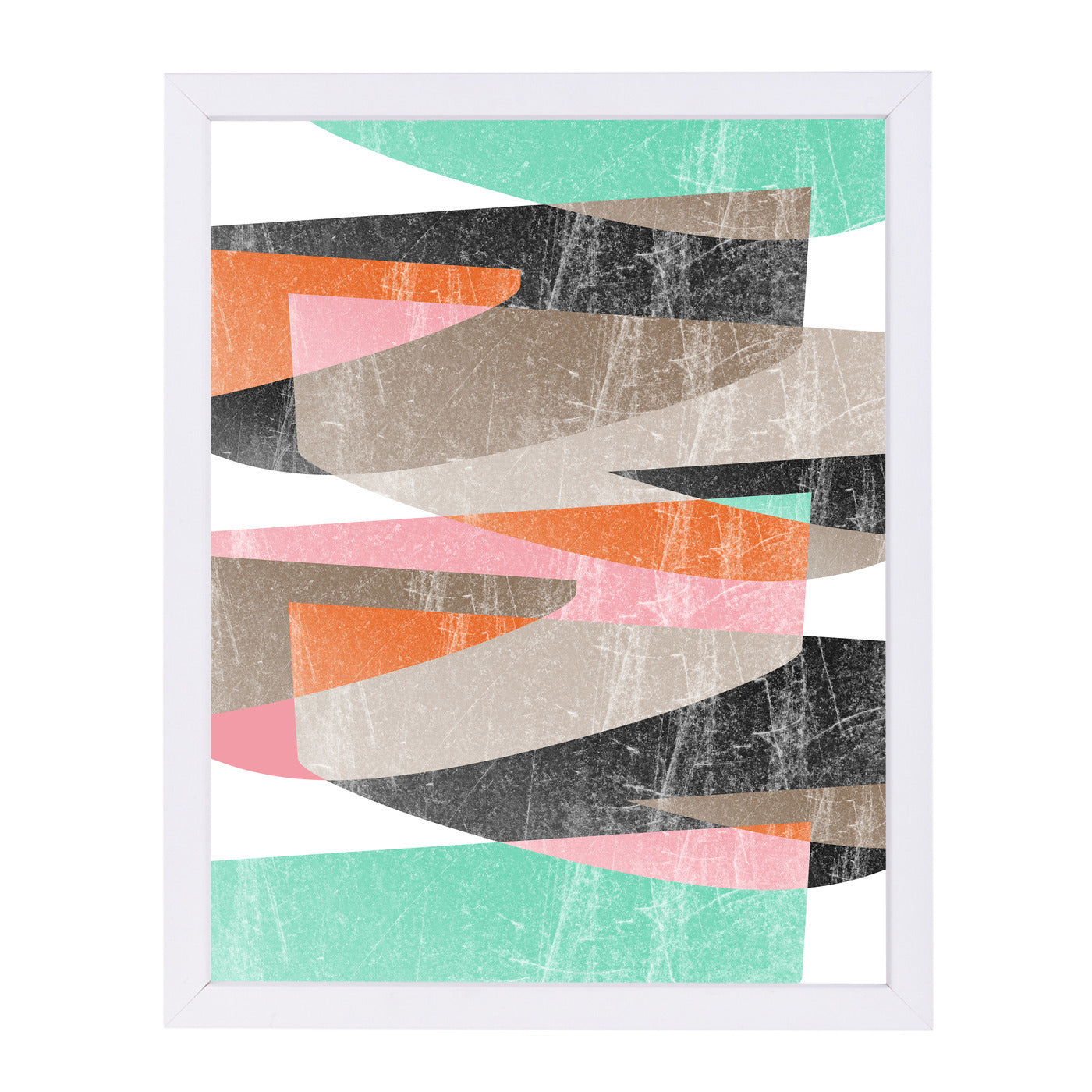 Fragments Xiii by Susana Paz Framed Print - Americanflat