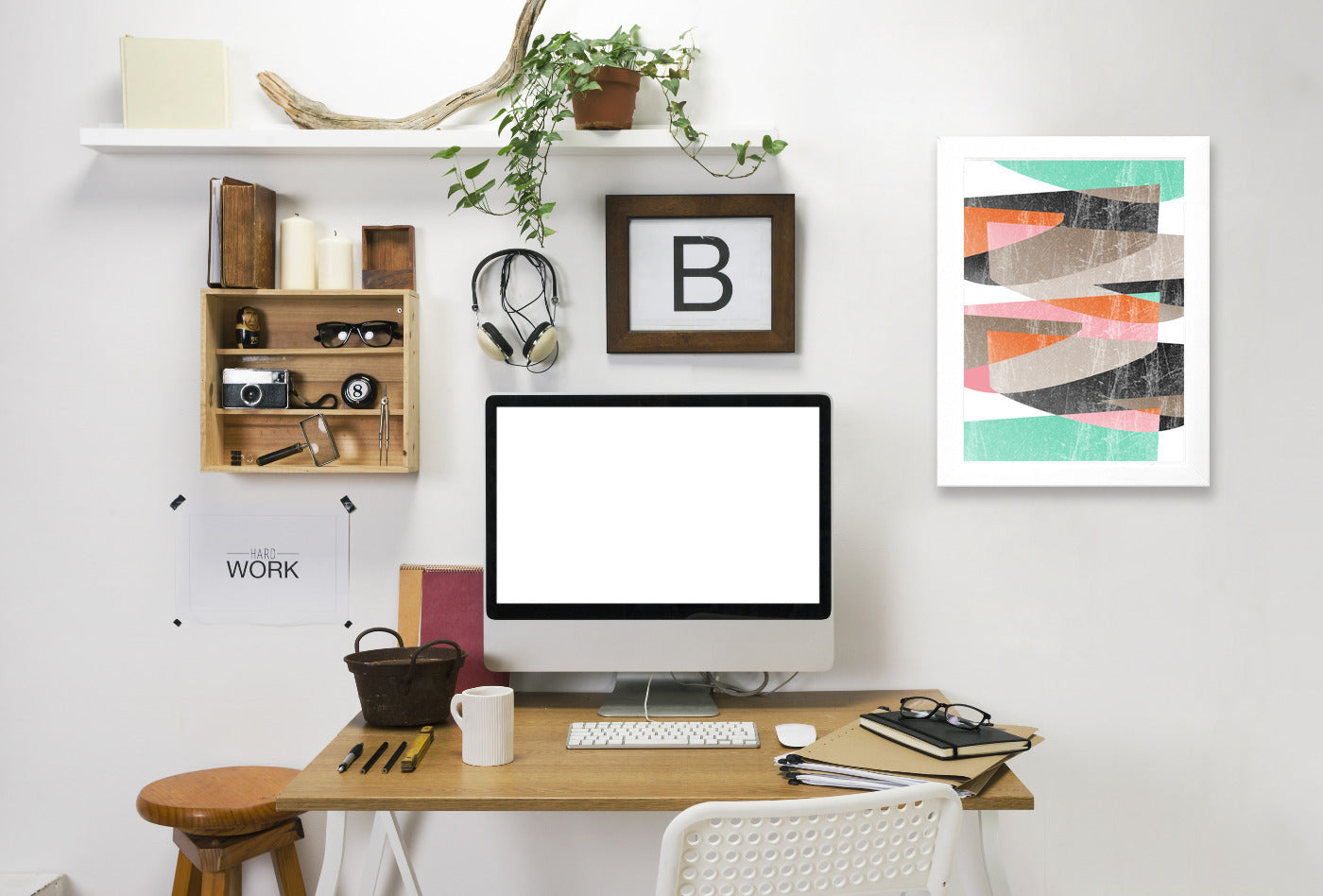 Fragments Xiii by Susana Paz Framed Print - Americanflat