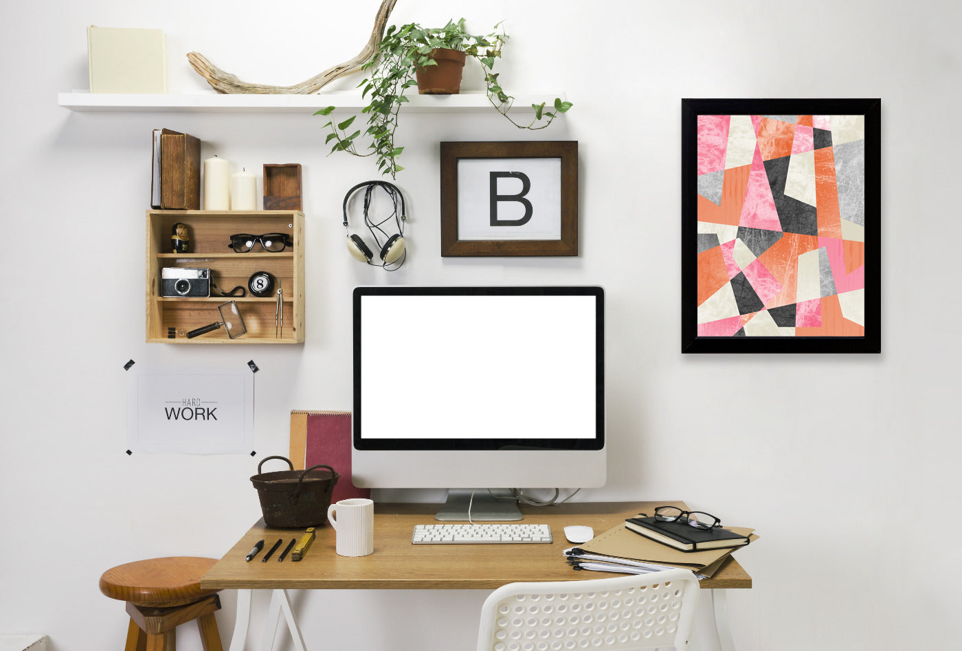Fragments Xiv by Susana Paz Framed Print - Americanflat