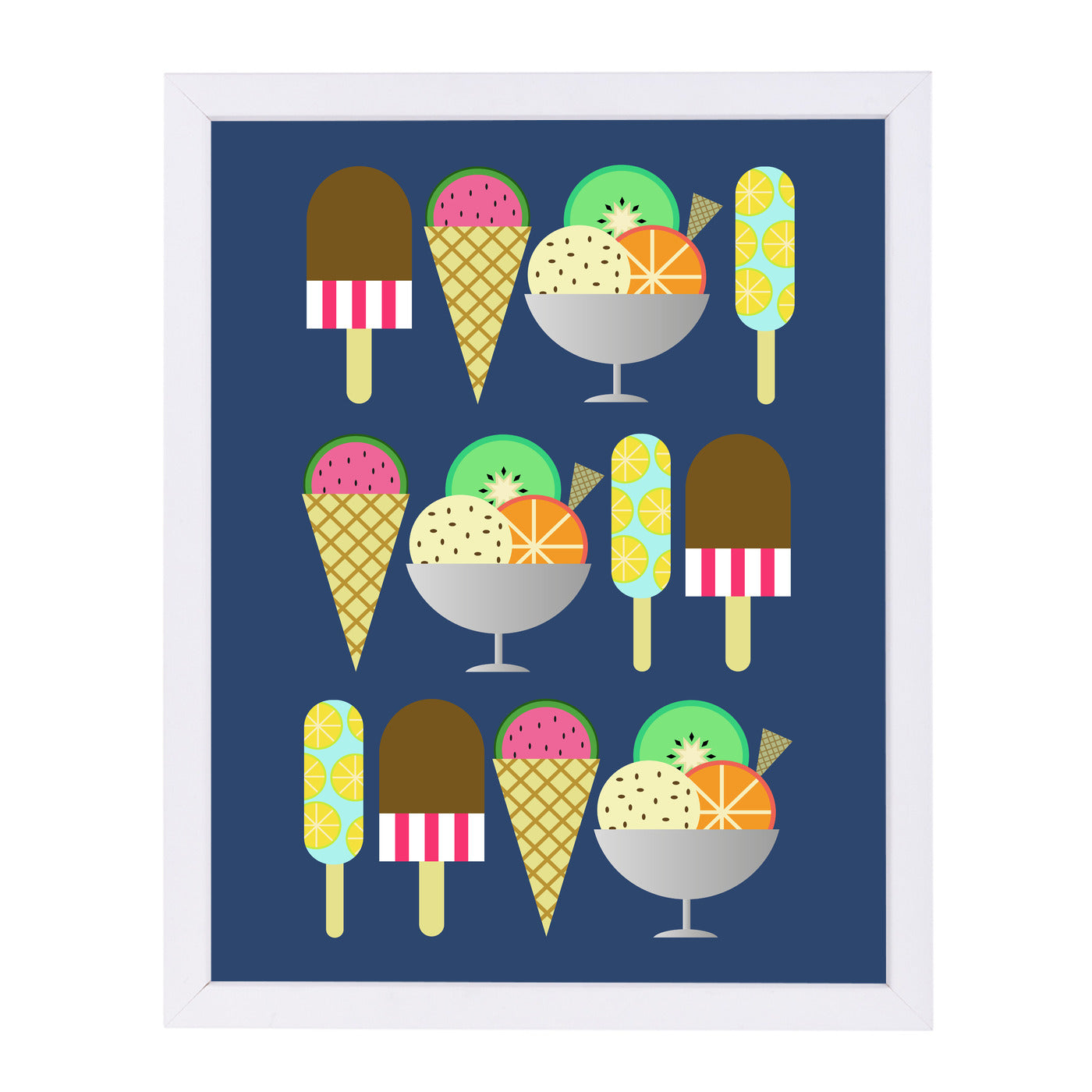 Gelato by Susana Paz Framed Print - Americanflat