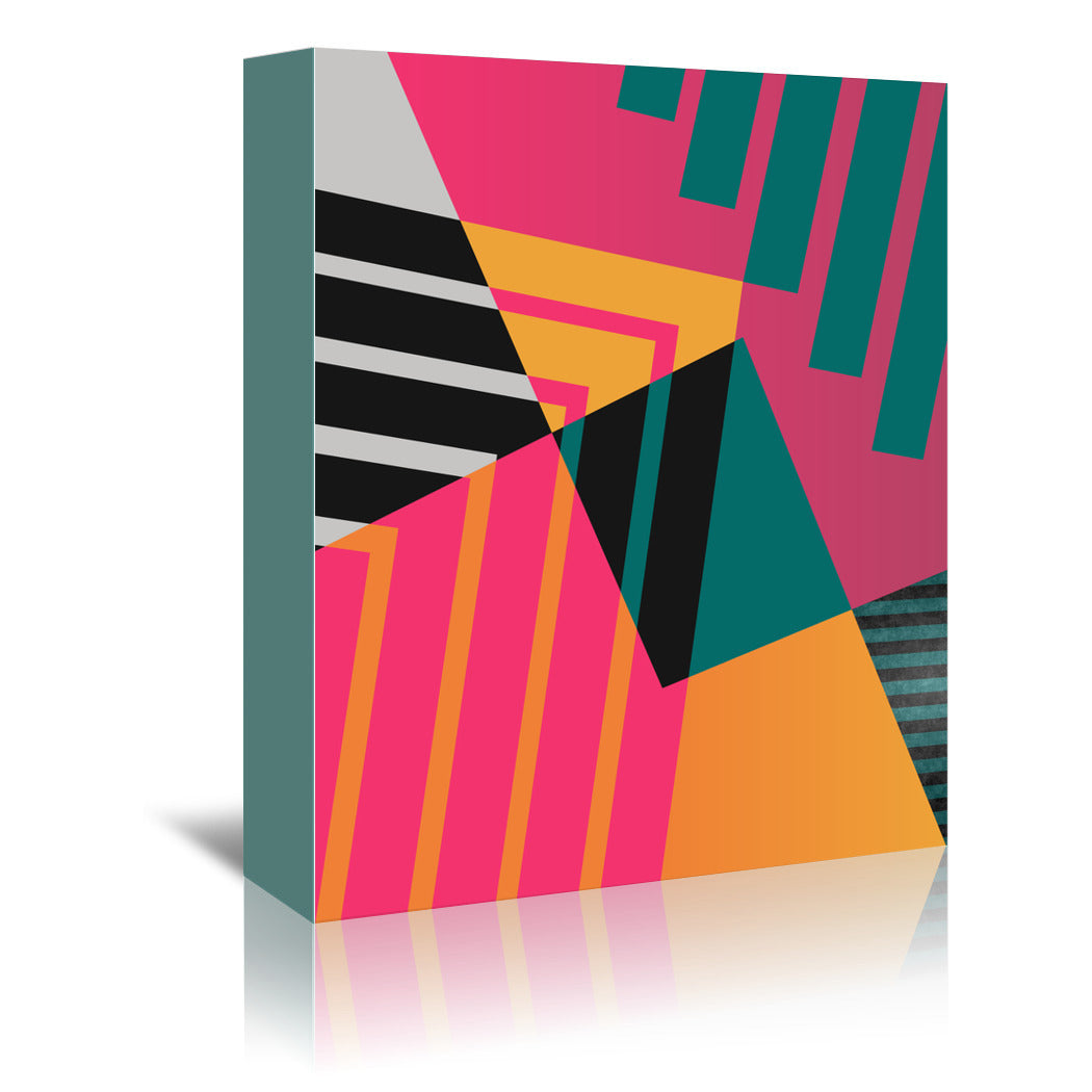 Geometric 23 by Susana Paz Wrapped Canvas - Wrapped Canvas - Americanflat