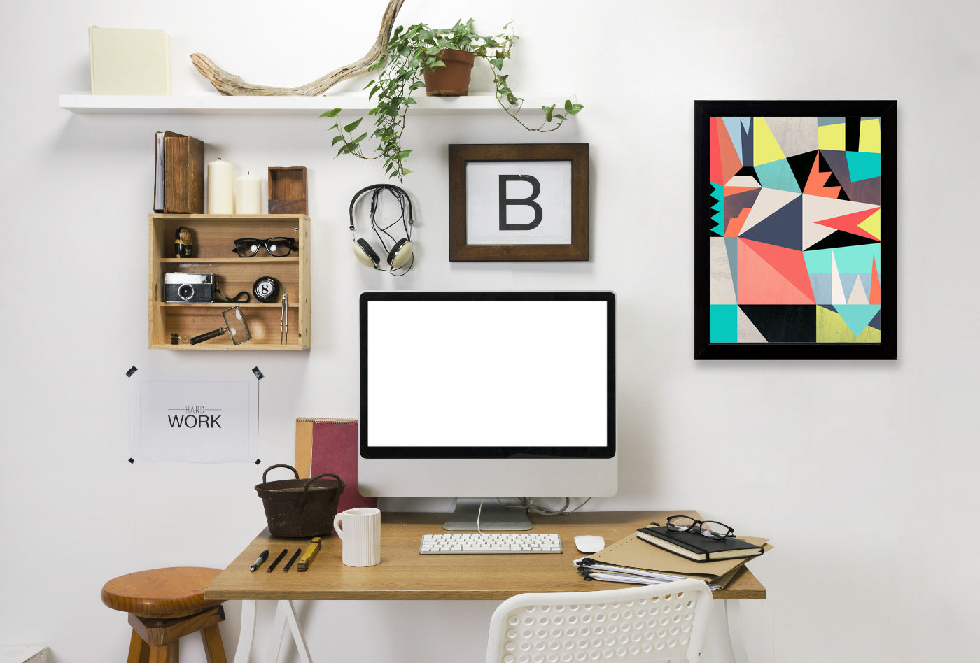 Graphic 3 by Susana Paz Framed Print - Americanflat