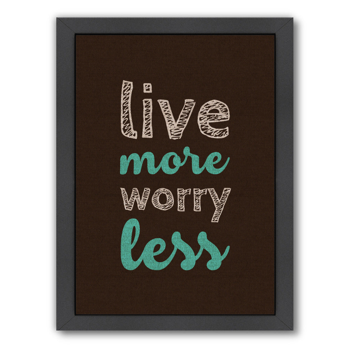 More Or Less by Susana Paz Framed Print - Americanflat