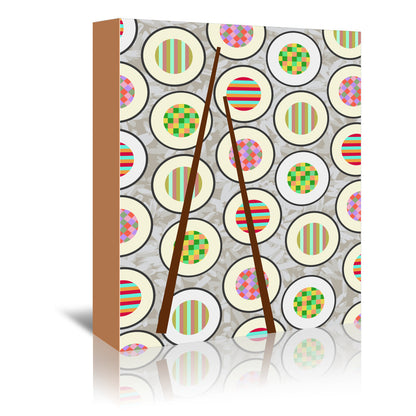 Sushi Time by Susana Paz Wrapped Canvas - Wrapped Canvas - Americanflat