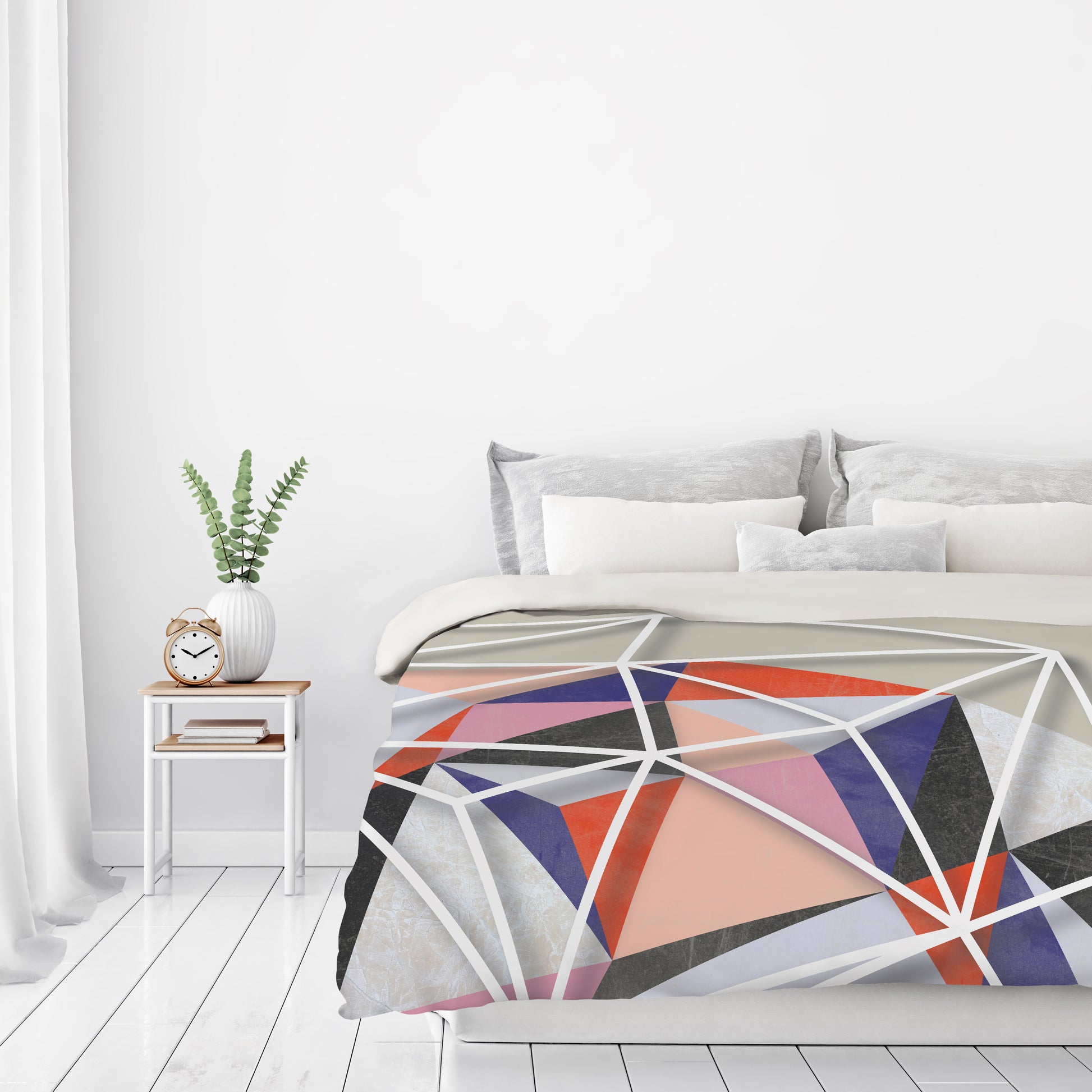 Fill & Stroke Vi by Susana Paz Duvet Cover - Americanflat