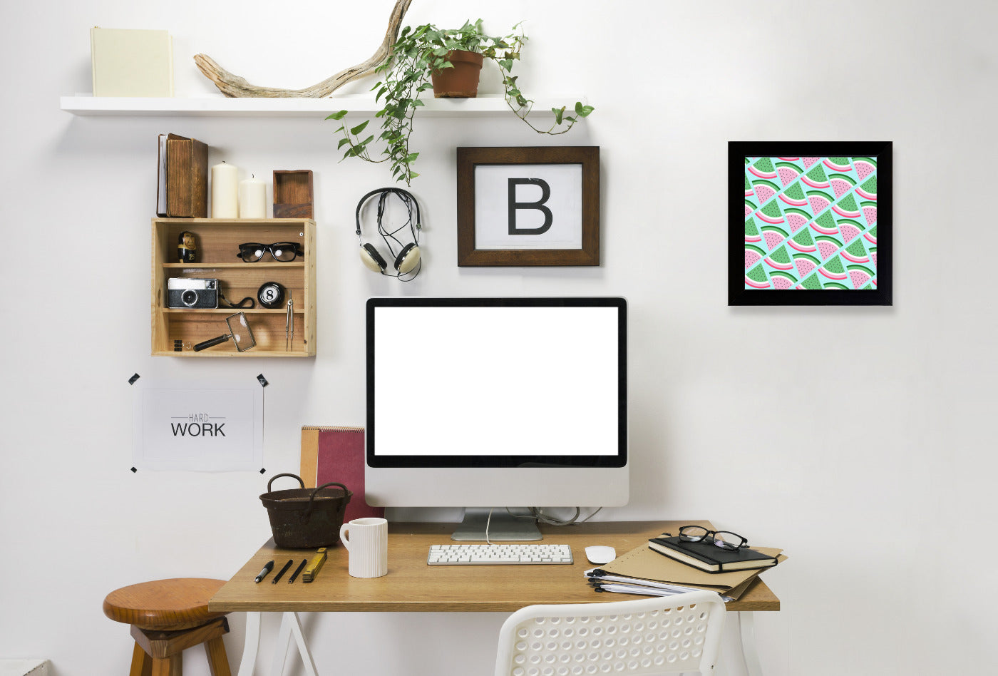 Fresh Watermelon by Susana Paz Framed Print - Americanflat