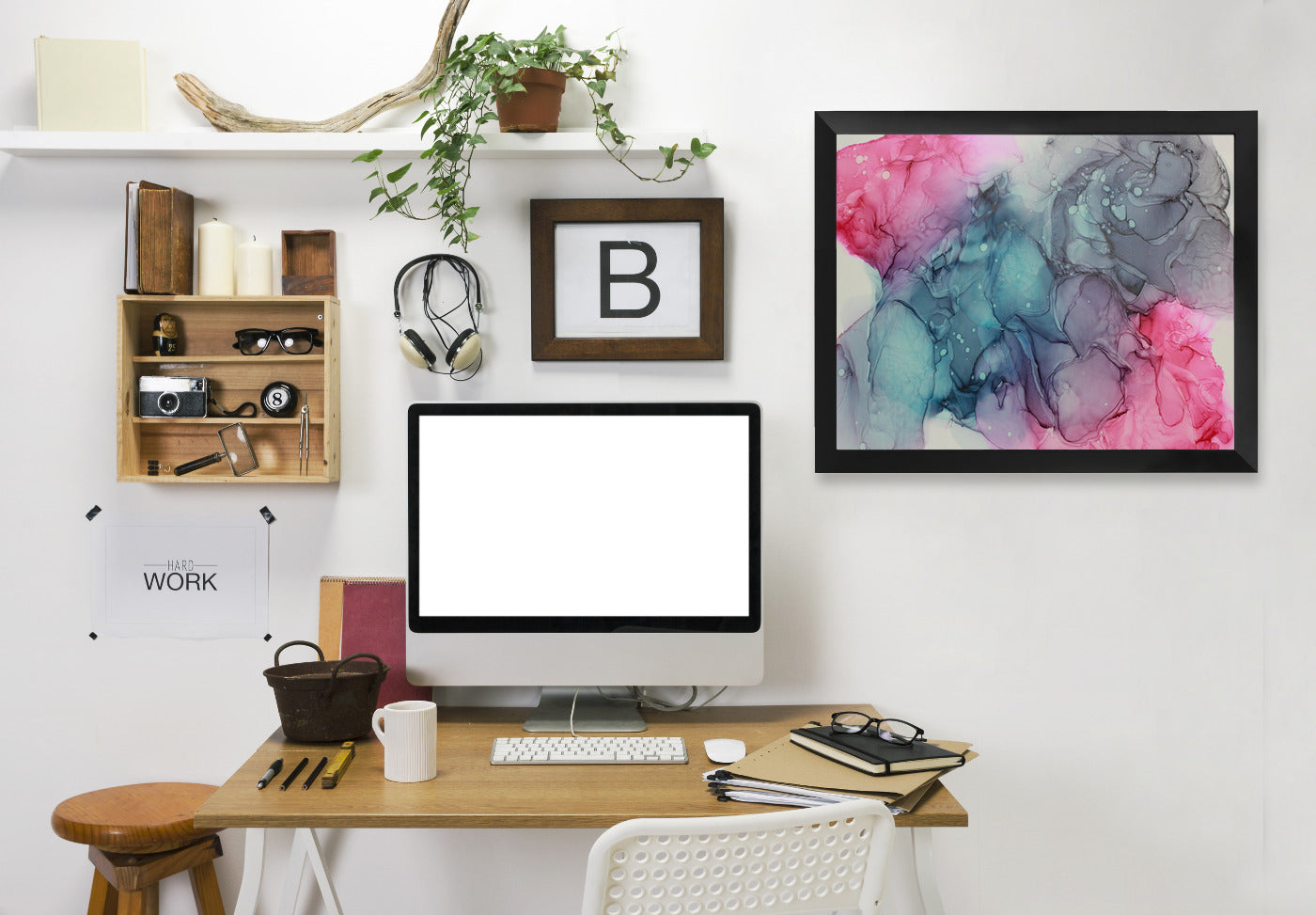 Unfolding by Emma Thomas Framed Print - Americanflat