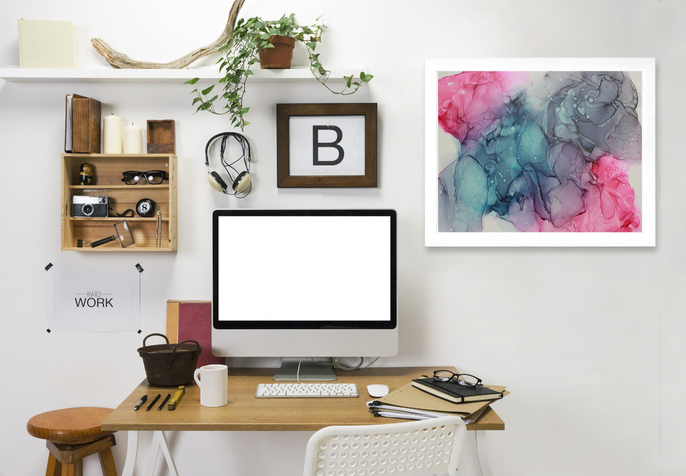 Unfolding by Emma Thomas Framed Print - Americanflat