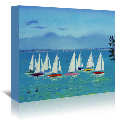 Summer Sailing by Sandra Francis Wrapped Canvas - Wrapped Canvas - Americanflat