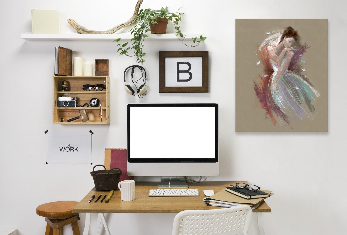 Annie 10 by Anne Farrall Doyle Wrapped Canvas - Wrapped Canvas - Americanflat