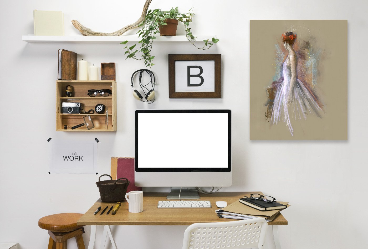 Annie 9 by Anne Farrall Doyle Wrapped Canvas - Wrapped Canvas - Americanflat