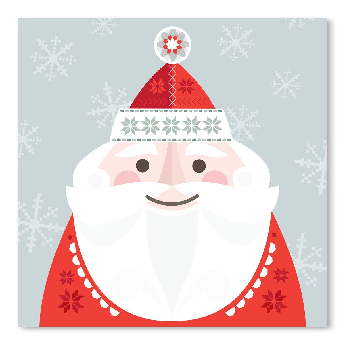 Christmas Santa by Amanda Shufflebotham Art Print - Art Print - Americanflat