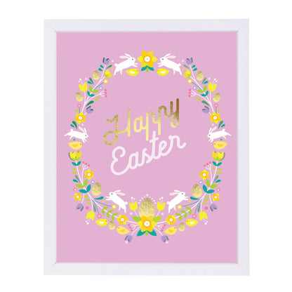 Happy Easter 3 by Amanda Shufflebotham Framed Print - Americanflat