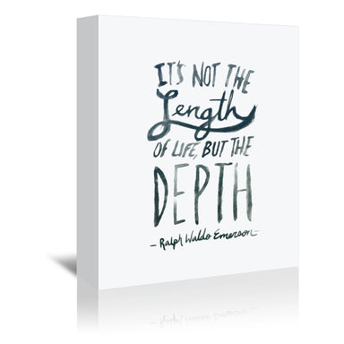 Depth by Leah Flores Wrapped Canvas - Wrapped Canvas - Americanflat