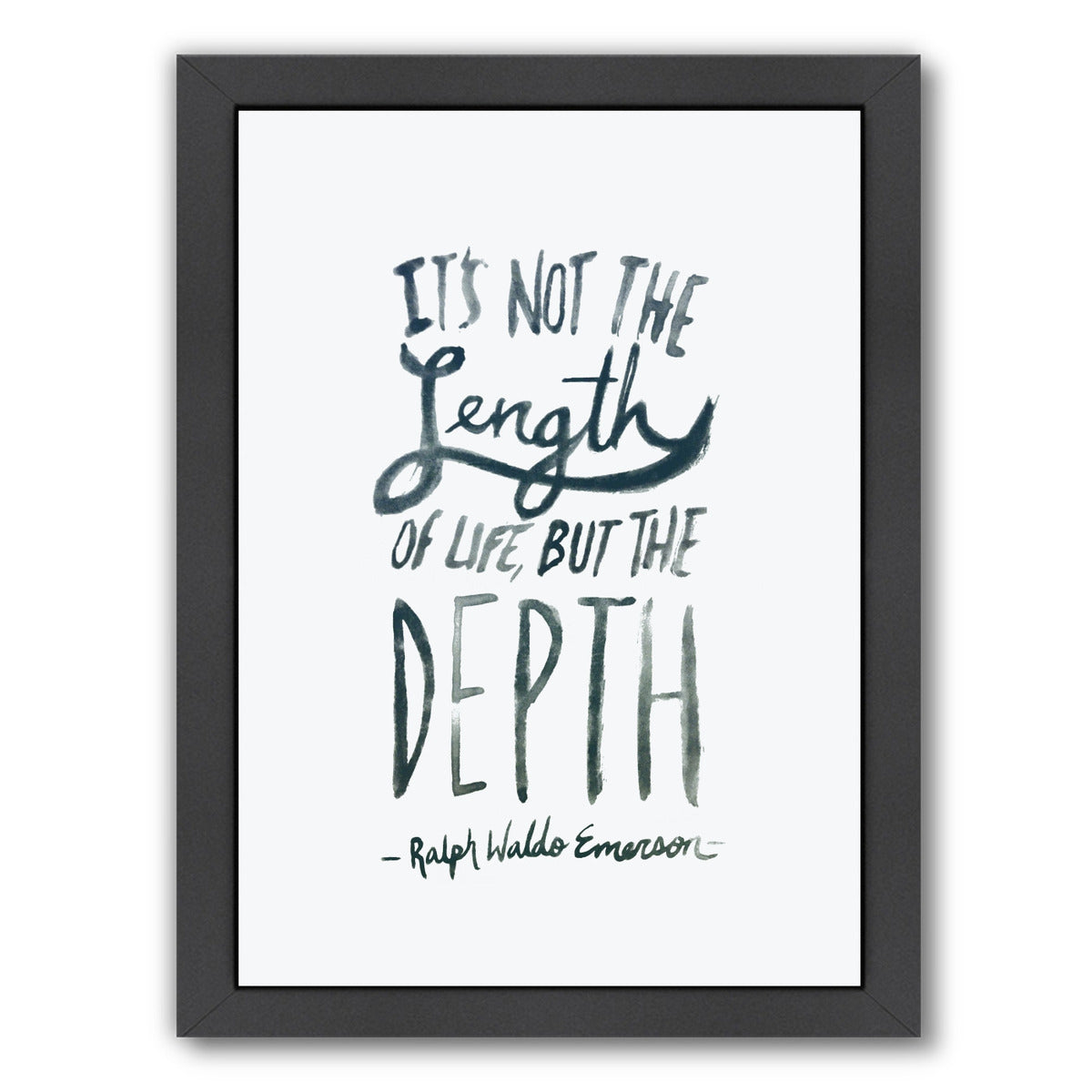 Depth by Leah Flores Framed Print - Americanflat