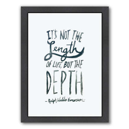 Depth by Leah Flores Framed Print - Americanflat