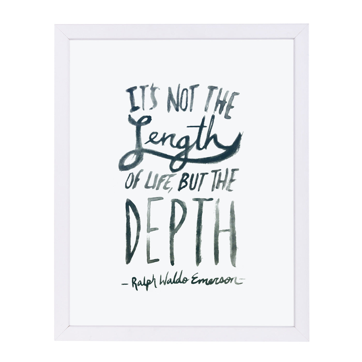 Depth by Leah Flores Framed Print - Americanflat