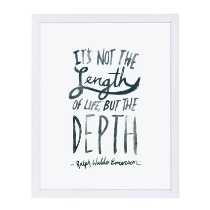 Depth by Leah Flores Framed Print - Americanflat