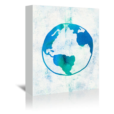 Earth Day by Leah Flores Wrapped Canvas - Wrapped Canvas - Americanflat