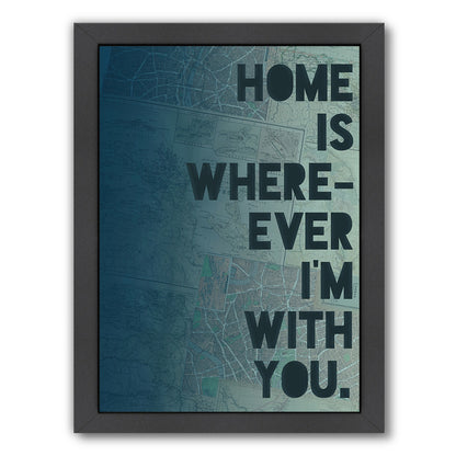 Home by Leah Flores Framed Print - Americanflat