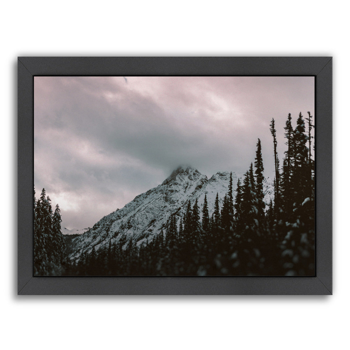 Mountain Love by Leah Flores Framed Print - Americanflat