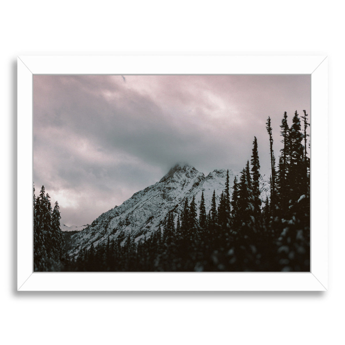 Mountain Love by Leah Flores Framed Print - Americanflat