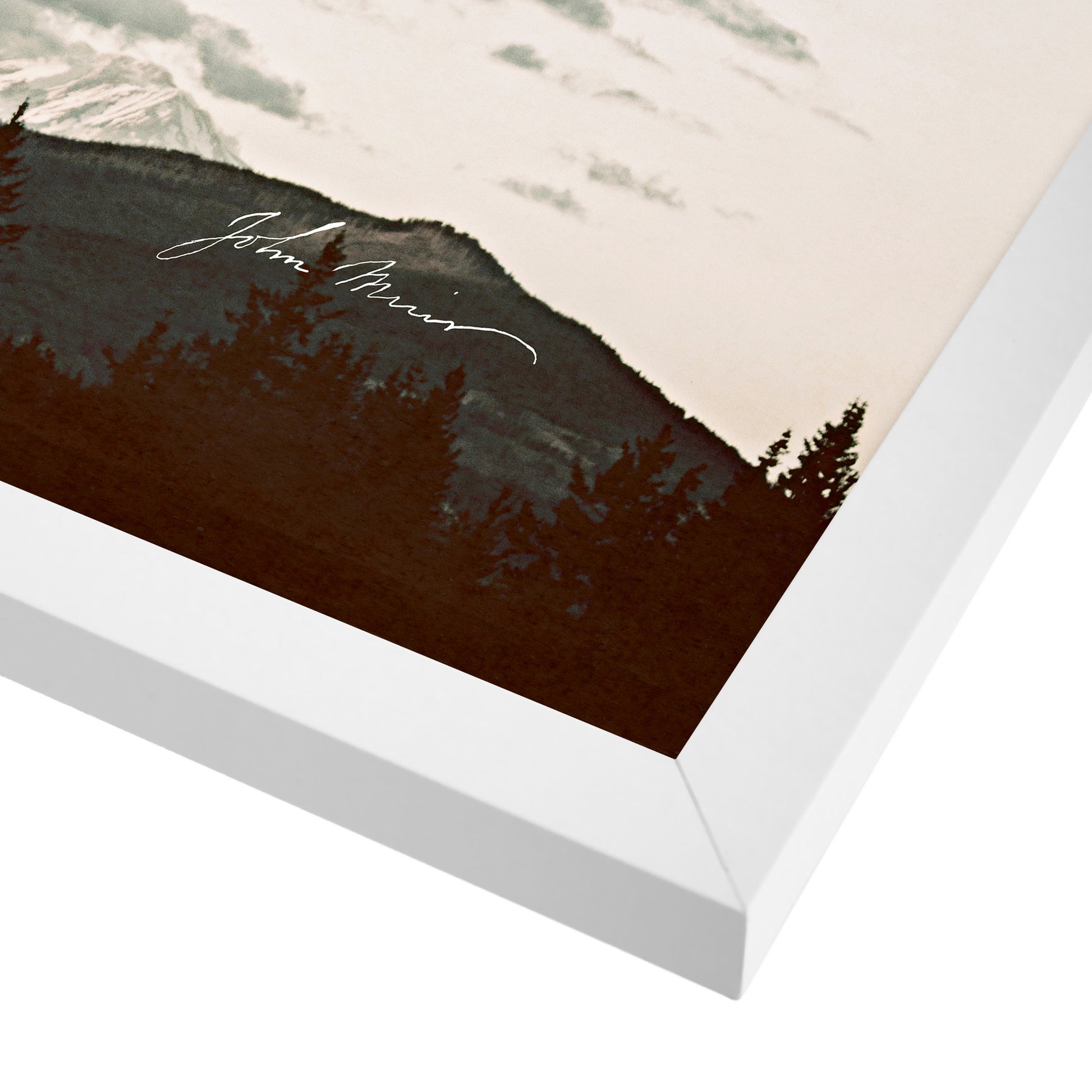 Muir Mountain by Leah Flores Framed Print - Americanflat
