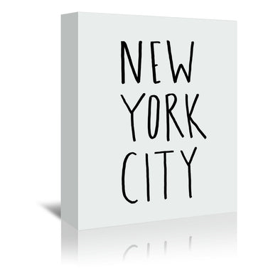 NYC by Leah Flores Wrapped Canvas - Wrapped Canvas - Americanflat