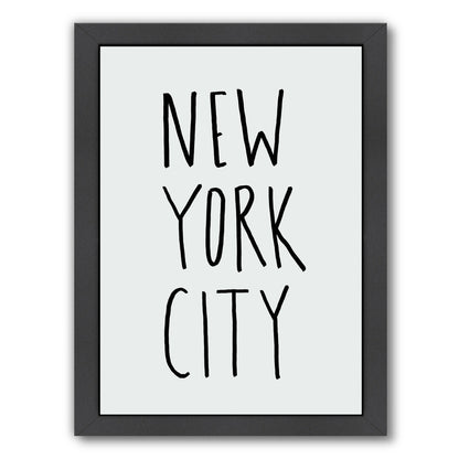 NYC by Leah Flores Framed Print - Americanflat