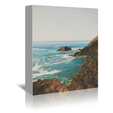 Oregon Coast by Leah Flores Wrapped Canvas - Wrapped Canvas - Americanflat
