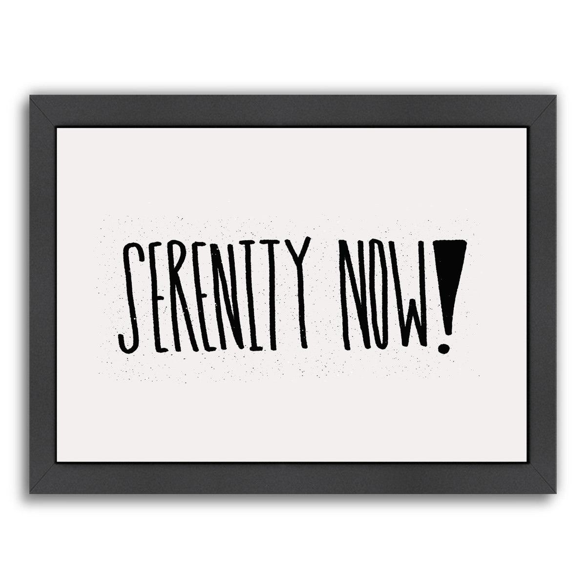 Serenity Now by Leah Flores Framed Print - Americanflat