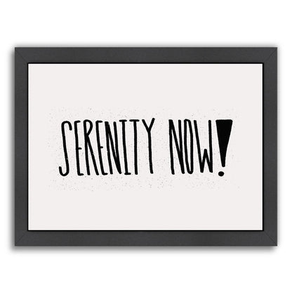 Serenity Now by Leah Flores Framed Print - Americanflat