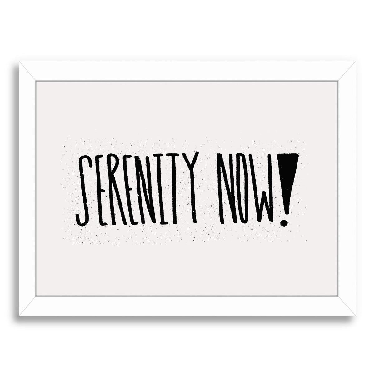 Serenity Now by Leah Flores Framed Print - Americanflat
