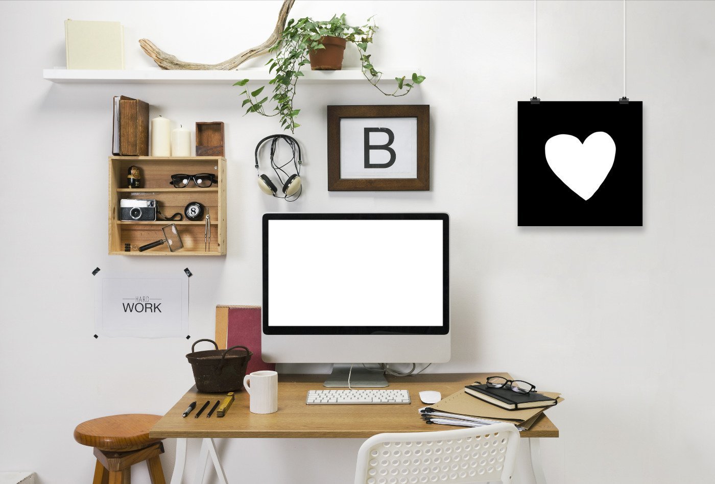 Big Heart by Leah Flores Art Print - Art Print - Americanflat