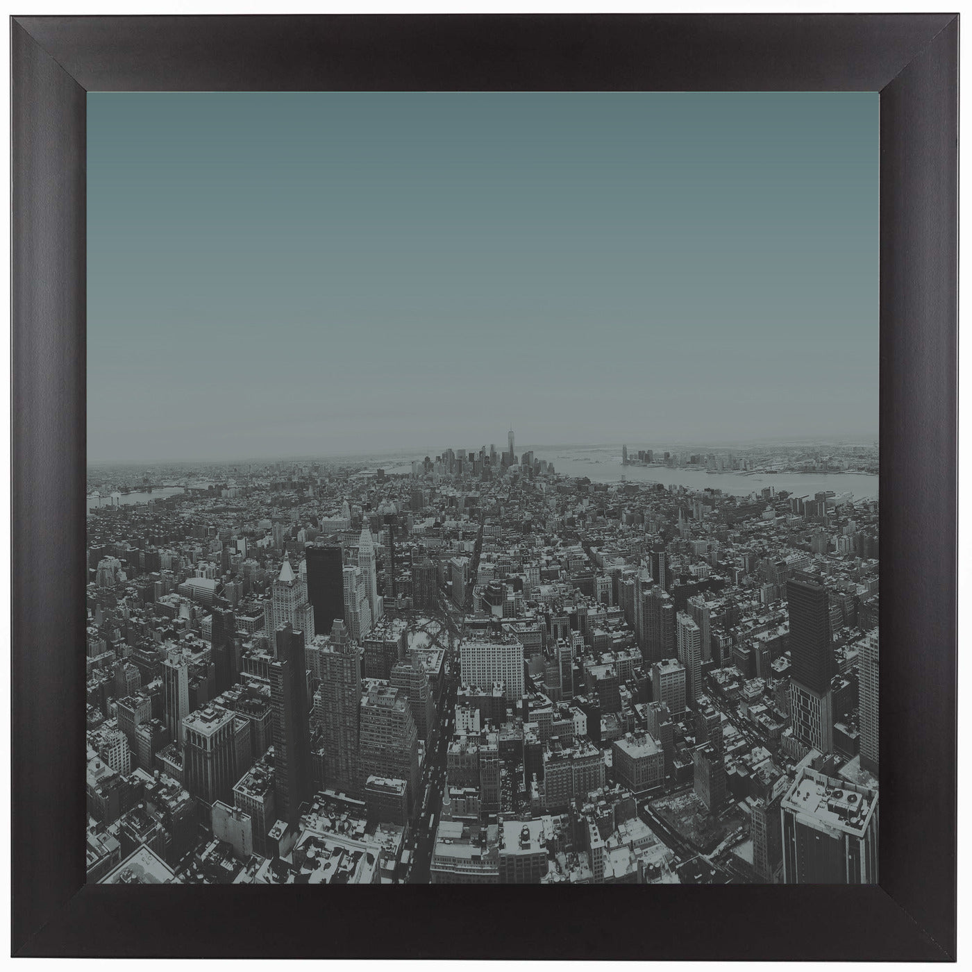 Manhattan by Leah Flores Framed Print - Americanflat