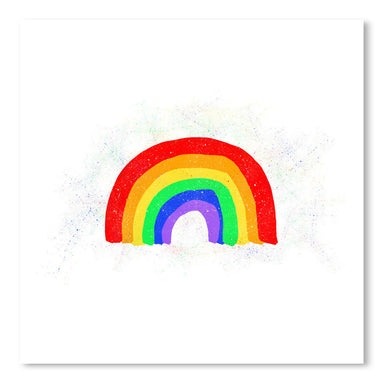 Rainbow Love by Leah Flores Art Print - Art Print - Americanflat