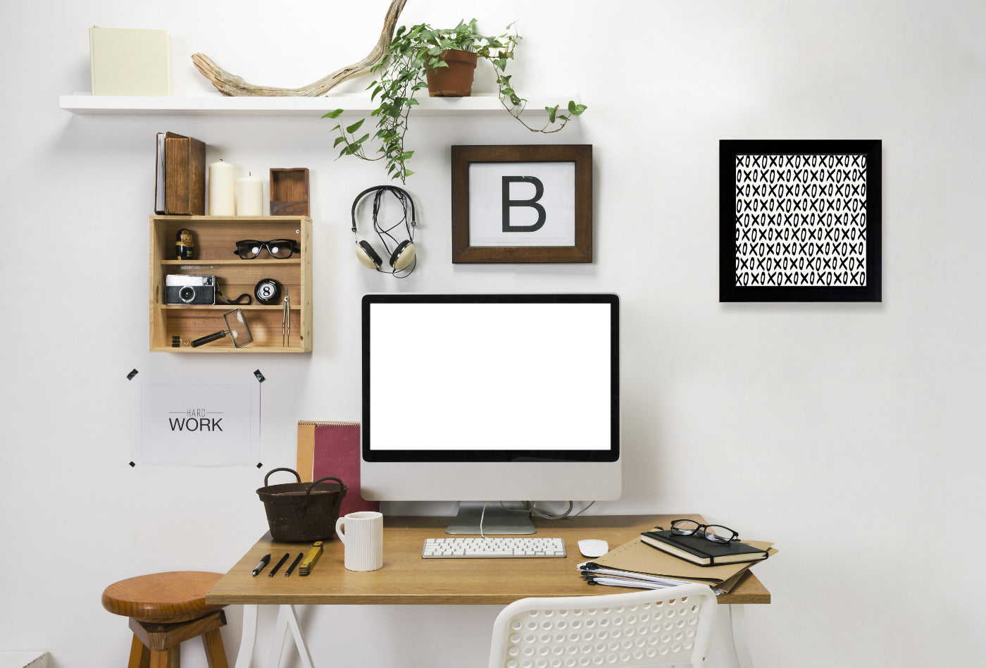 Xoxo by Leah Flores Framed Print - Americanflat