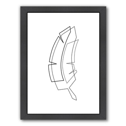 Abstract Beauty Outline by Explicit Design Framed Print - Americanflat