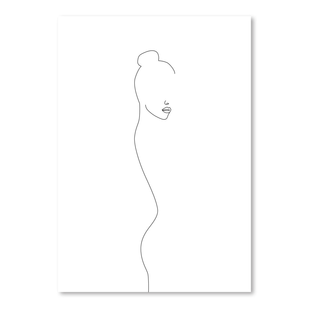 Back Side by Explicit Design Art Print - Art Print - Americanflat