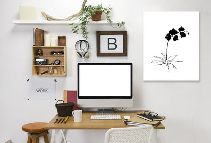 Black Orchid by Explicit Design Wrapped Canvas - Wrapped Canvas - Americanflat