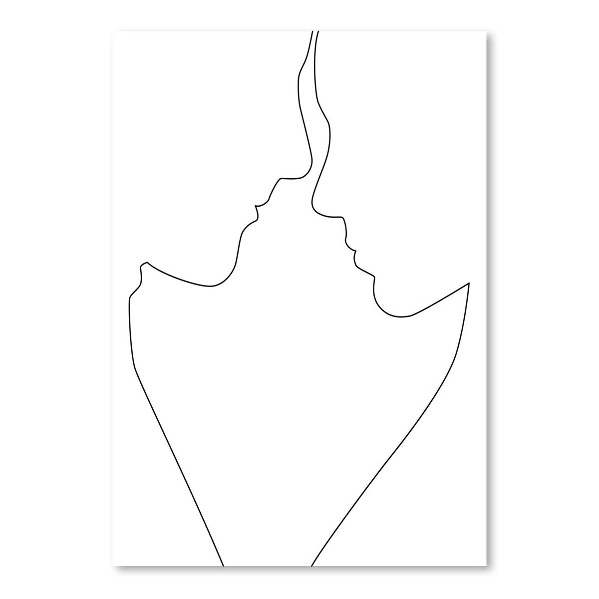 Couple Lines by Explicit Design Art Print - Art Print - Americanflat