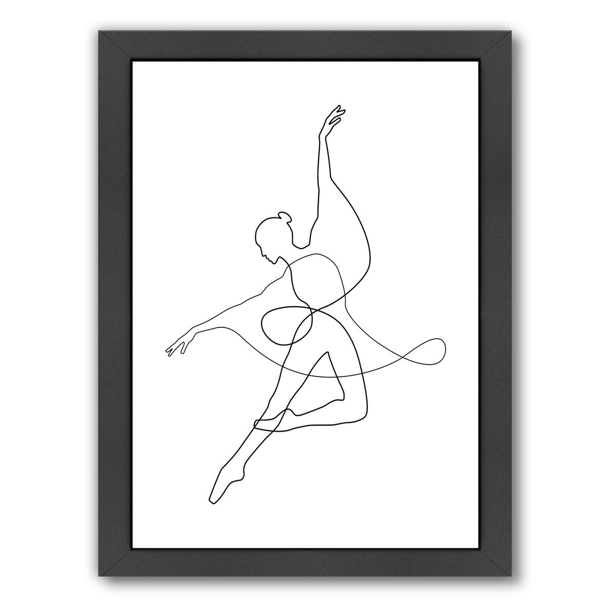 Dance by Explicit Design Framed Print - Americanflat