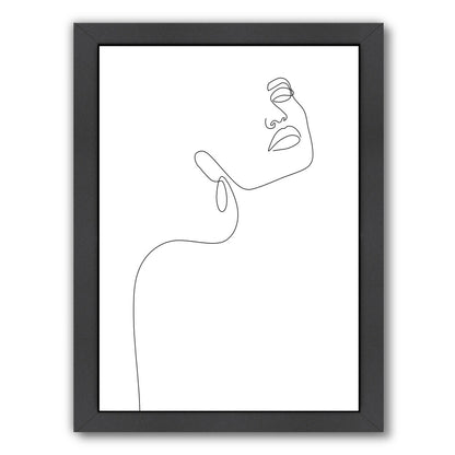Dreamy Girl by Explicit Design Framed Print - Americanflat