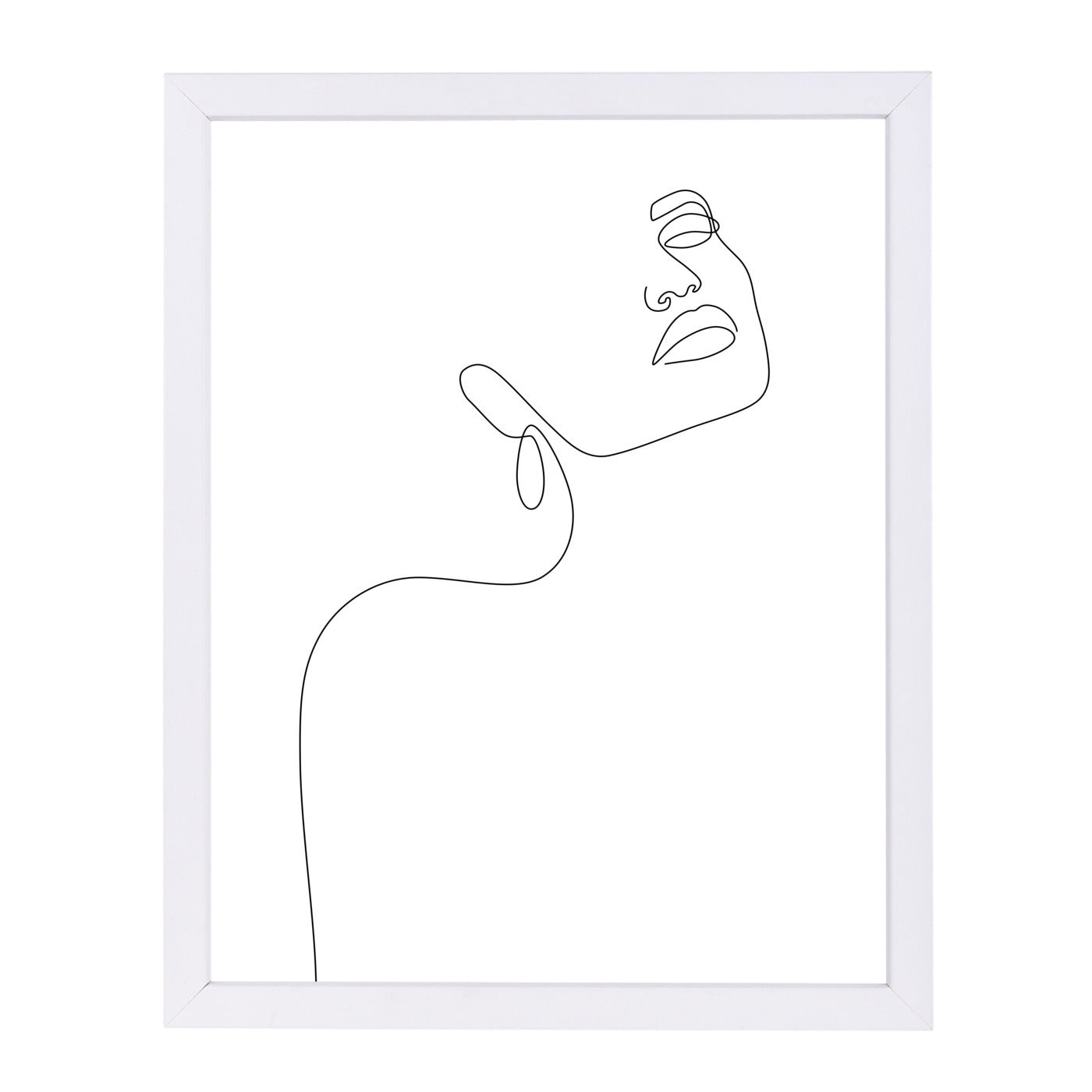 Dreamy Girl by Explicit Design Framed Print - Americanflat