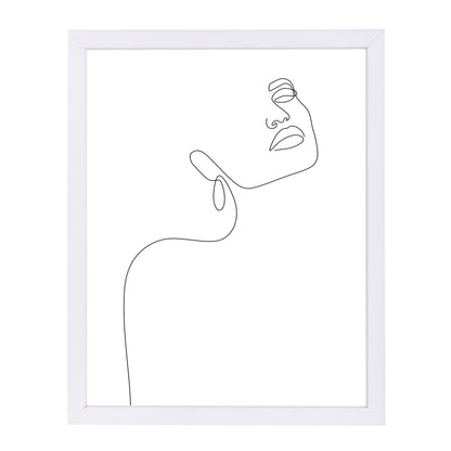 Dreamy Girl by Explicit Design Framed Print - Americanflat