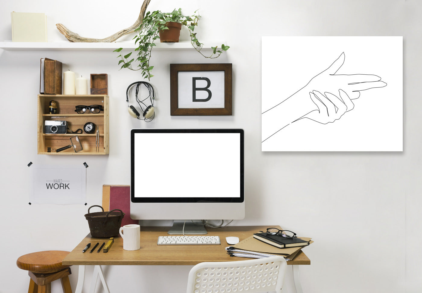 Finger Gun by Explicit Design Wrapped Canvas - Wrapped Canvas - Americanflat