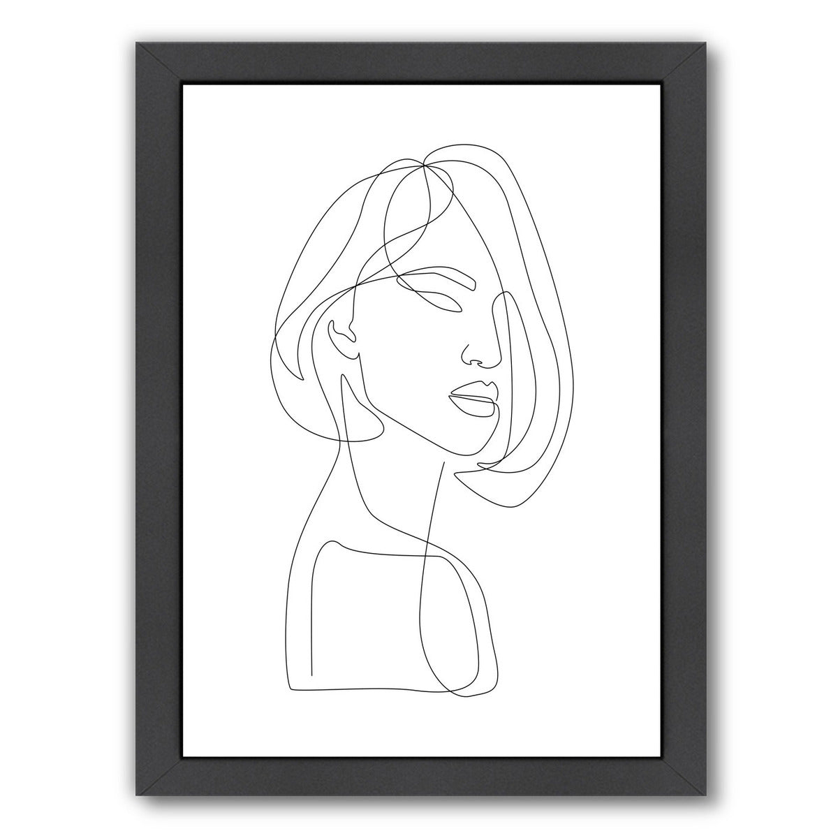 Flirty by Explicit Design Framed Print - Americanflat